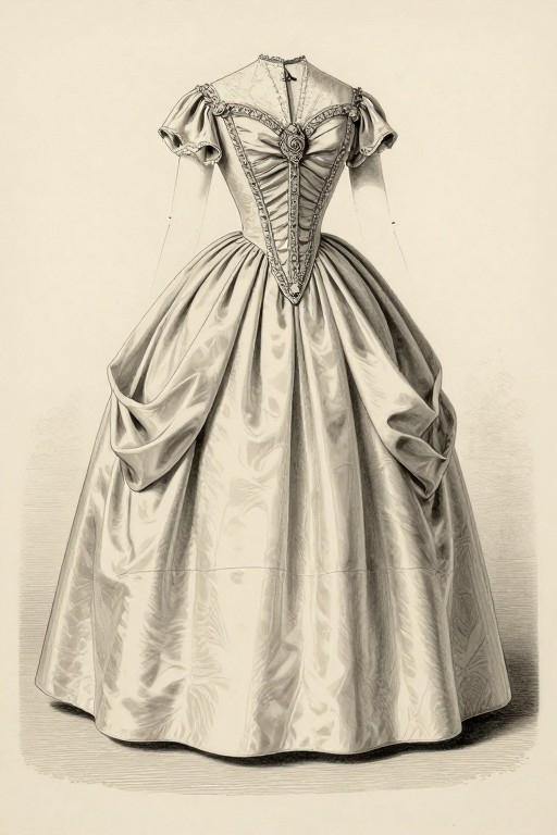 BUSTLE SKIRT - Victorian Era