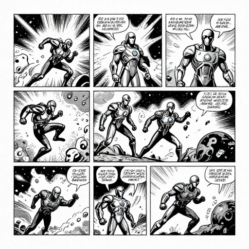 SPACE PATROL - Classic Comic