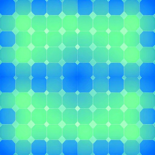 BLUE HEXAGONS - Default
