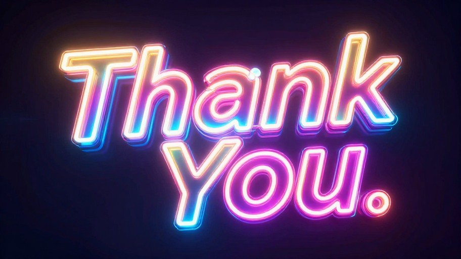 THANK YOU - Neon Glow