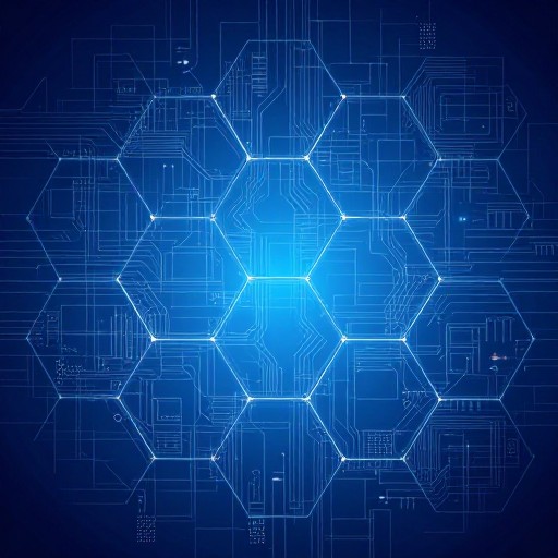 HEXAGON GRID - Circuit Board