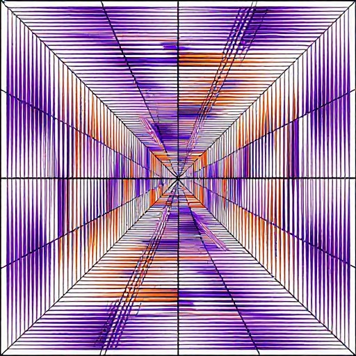 PURPLE SQUARES - Optical Illusion