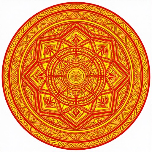 GEOMETRIC RED - Default