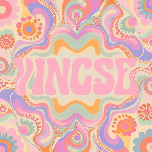 FRACTAL PASTEL - 60s Poster