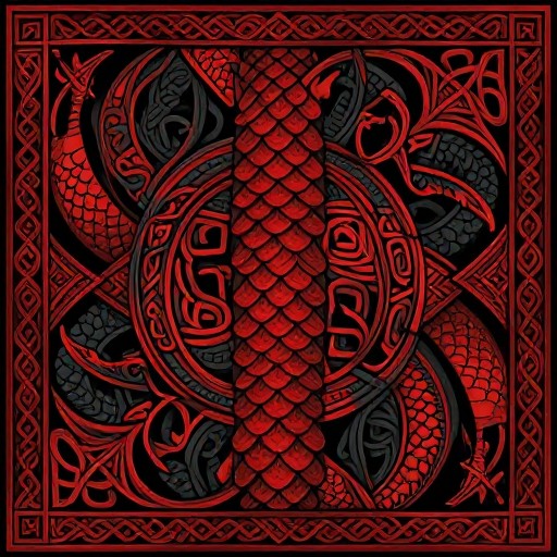 DRAGON FIRE - Celtic Knots