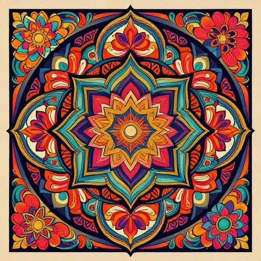 MANDALA DREAM - 60s Poster