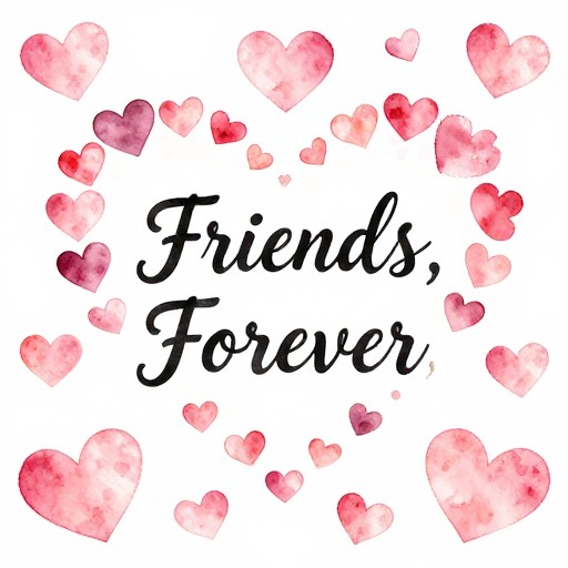 FRIENDSHIP - Watercolor