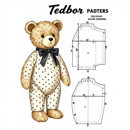 SIMPLE BEAR - Vintage Pattern