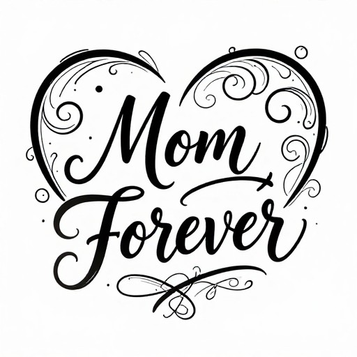 MOTHER'S DAY - Calligraphy