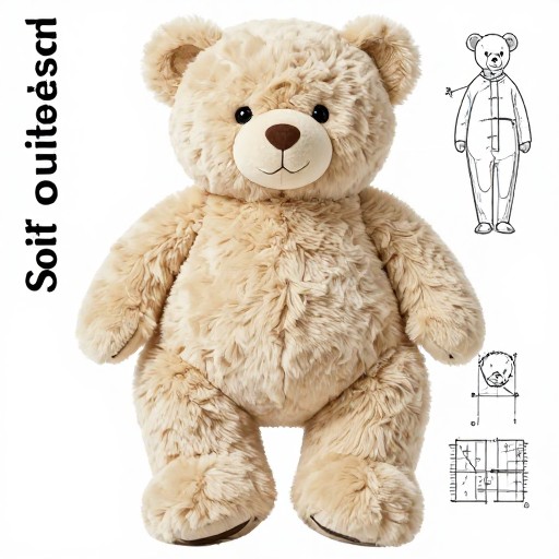CUDDLE BEAR - Vintage Pattern