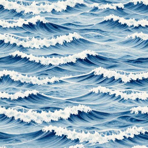 WAVE PATTERN - Seamless Tile