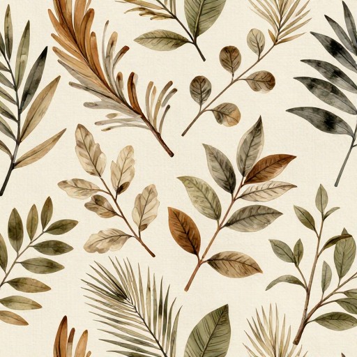 EARTHY NATURE - Textile Print