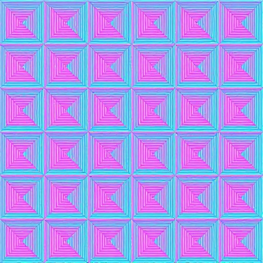 TRIANGULAR MESH - Striped