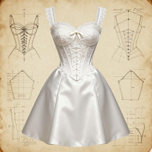 BRIDAL CORSET - Historical Draft
