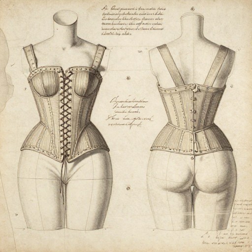 BAROQUE STAYS - Period Manuscript