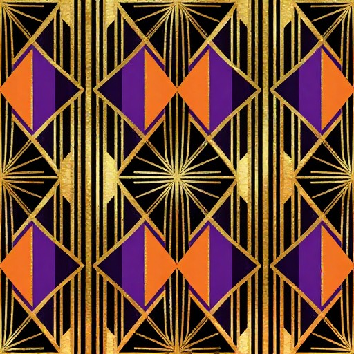 ABSTRACT POSTER - Art Deco