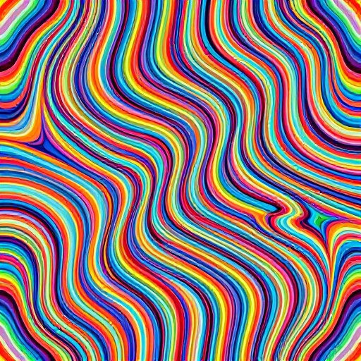 WAVY STRIPES - Psychedelic 60s
