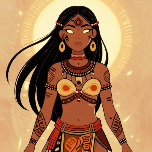 FEMALE MYSTIC - Tribal Art