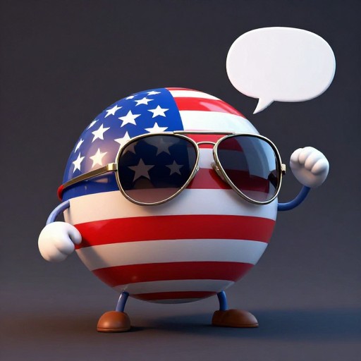 USA COMIC - 3D Render