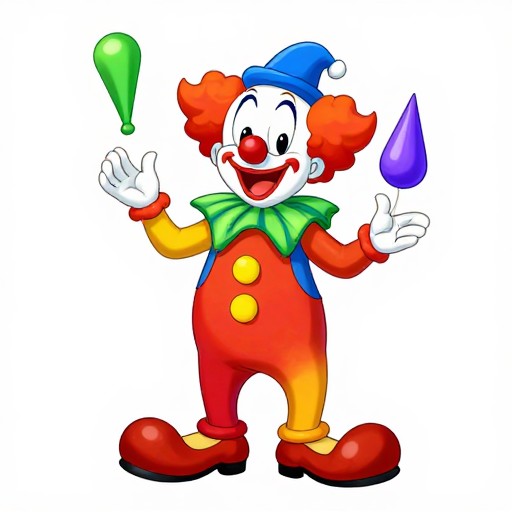 ENERGETIC CLOWN - Classic Toon