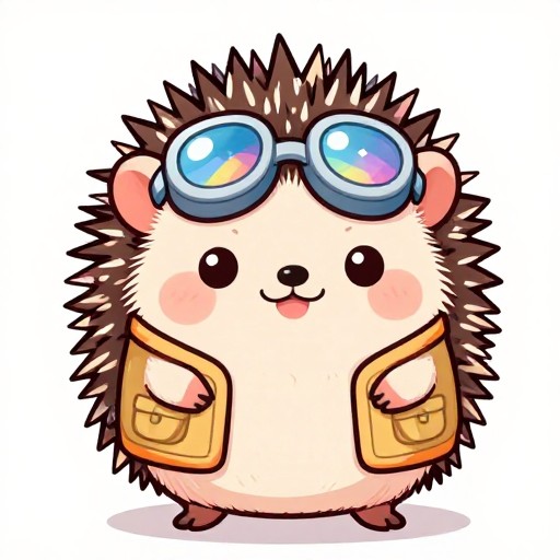 BRAVE HEDGEHOG - Chibi Cute