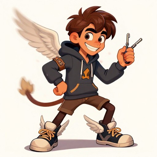 HERMES TRICKSTER - Fan Art Style