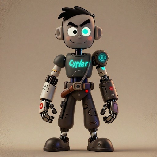 CYBERPUNK CYPHER - Retro Toon