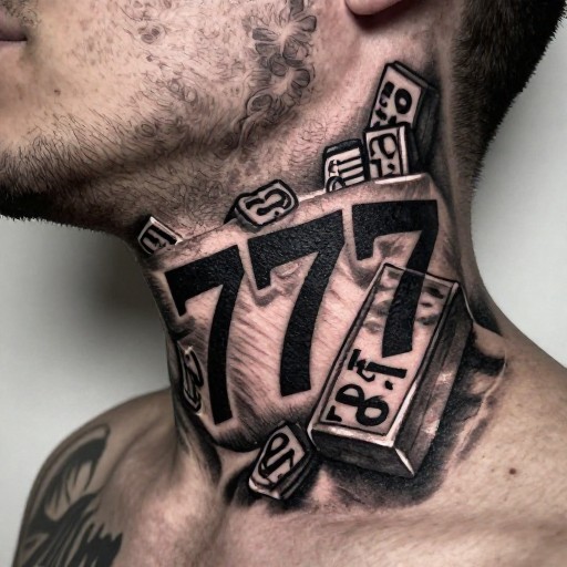 NECK JACKPOT - Black & Grey