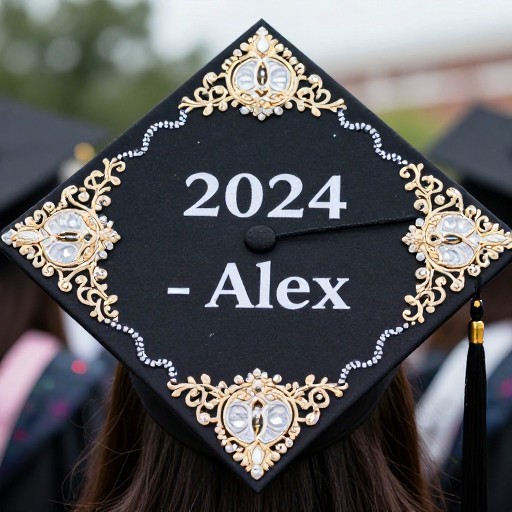 YEAR & NAME - Decorated Cap