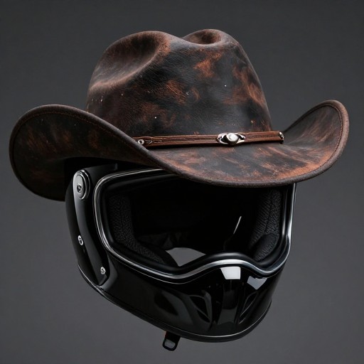 MOTORCYCLE HELMET - Wild West