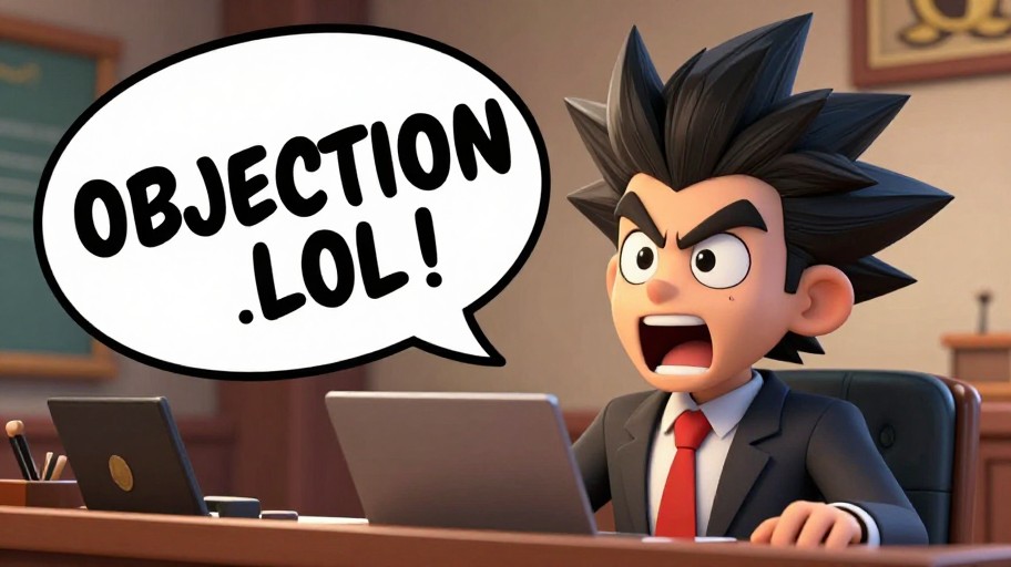 MEME LAWYER - 3D Render