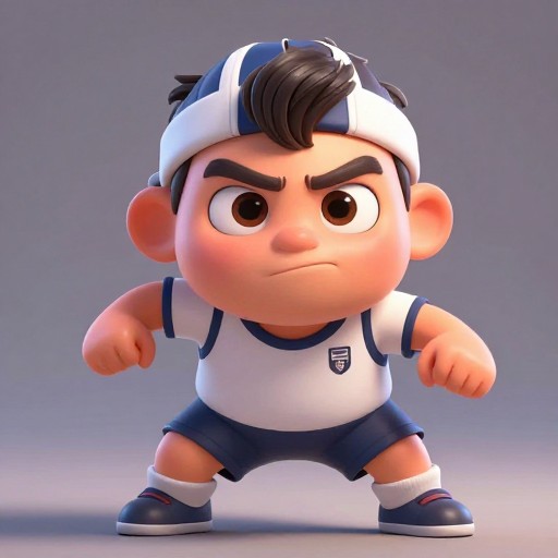 ATHLETE - Pixar Style