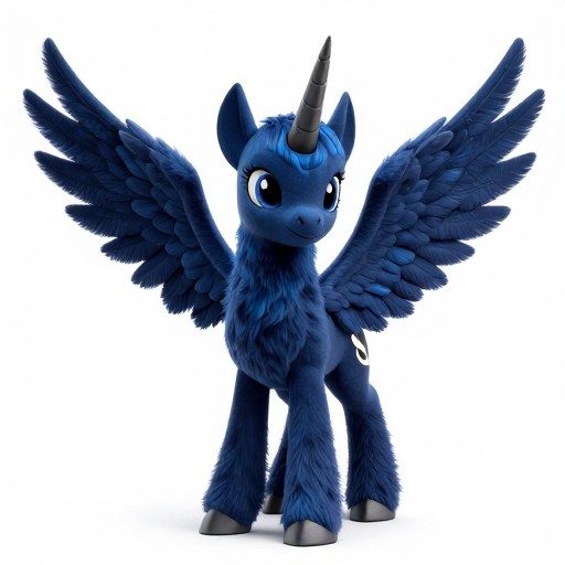 MOONLIGHT ALICORN - Realistic 3D