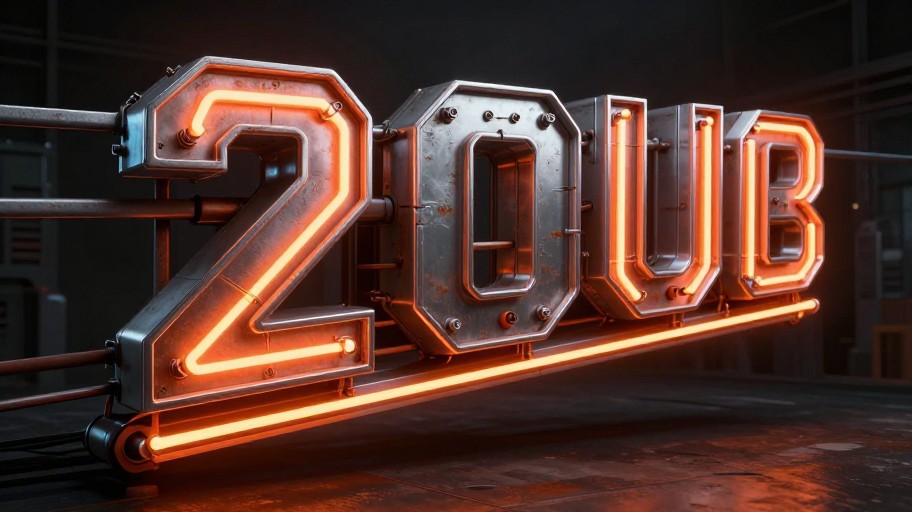 INDUSTRIAL METAL - Neon Sign