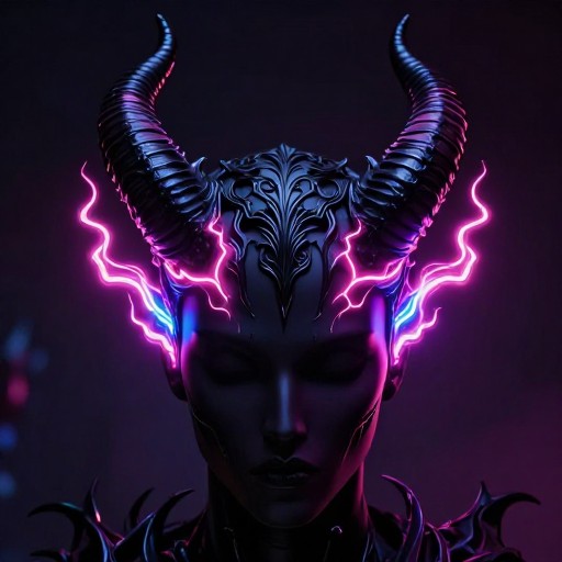 GOTHIC DARK - Glowing Neon