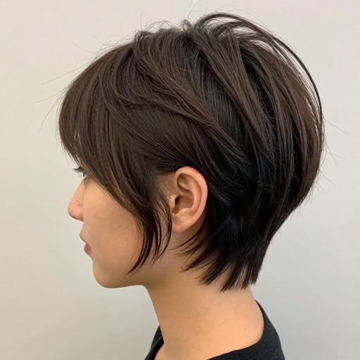 PIXIE CUT - Casual Natural
