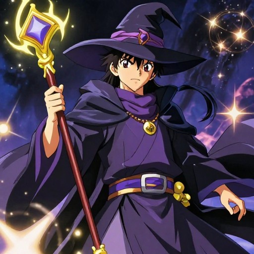 MAGICAL WIZARD - Anime Style