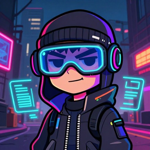 CYBERPUNK HACKER - Western Cartoon