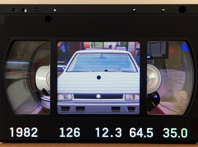 VINTAGE CAR - Timestamp Overlay