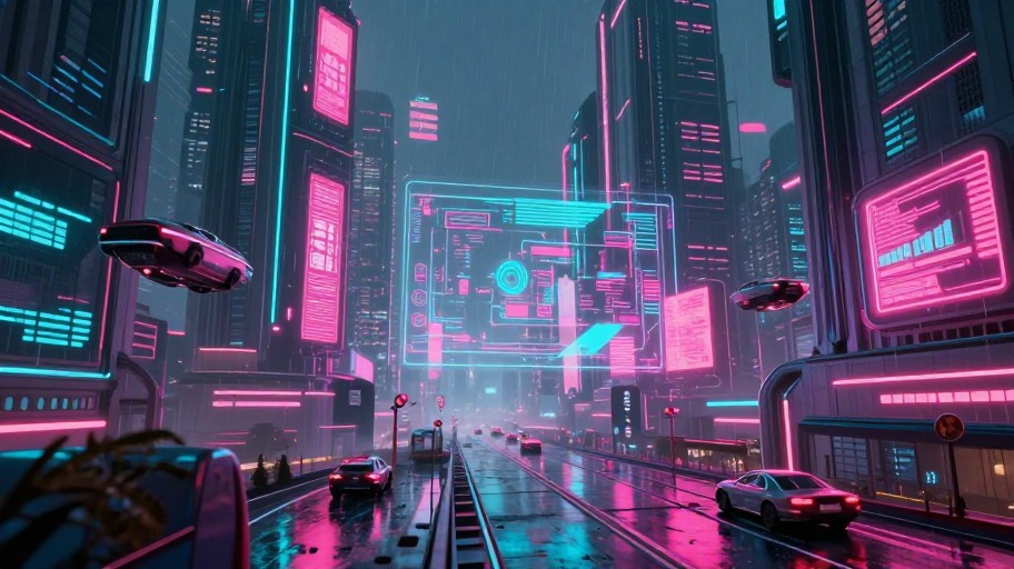 NEON FUTURE - Deep Parallax