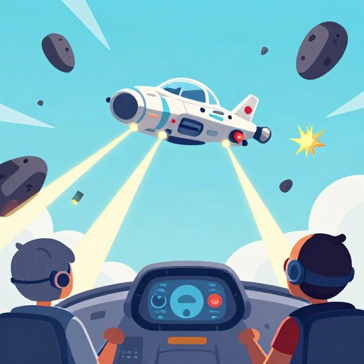 SPACE COMBAT - Cartoon