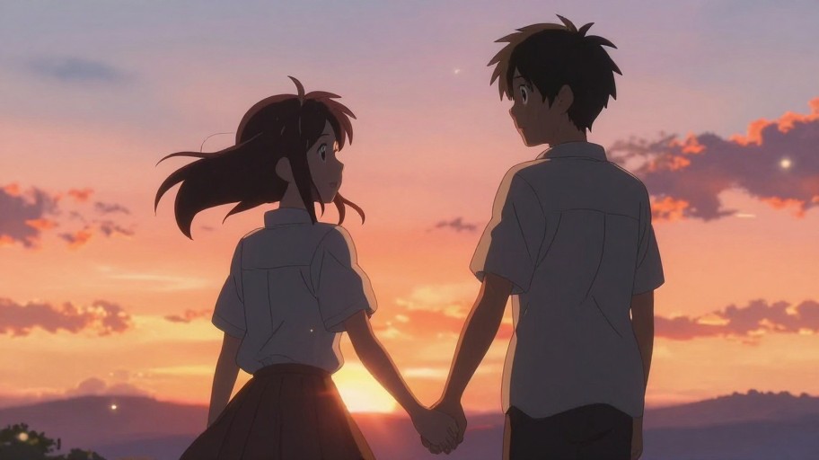 ROMANTIC SUNSET - Makoto Shinkai