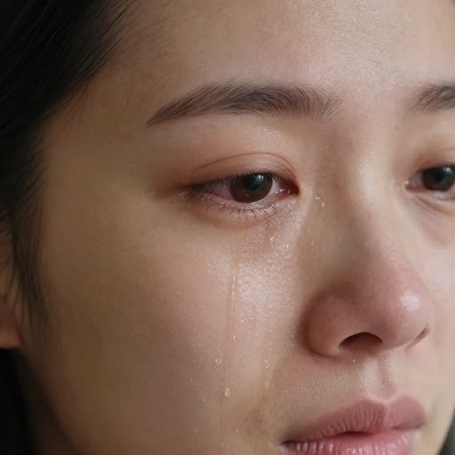 CANDID SAD - Realistic Tears