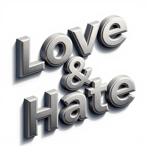LOVE & HATE - 3D Dimensional