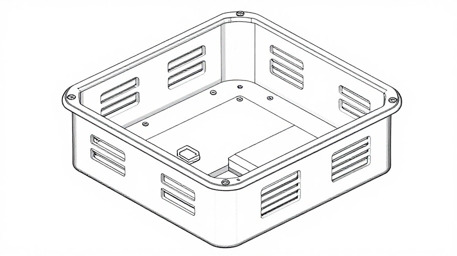 ENCLOSURE BOX - Isometric View