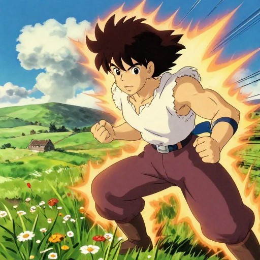 GHIBLI LANDSCAPE - Shounen Battle