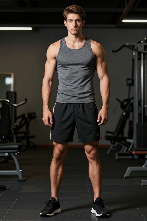 ATHLETIC MALE - Photorealistic