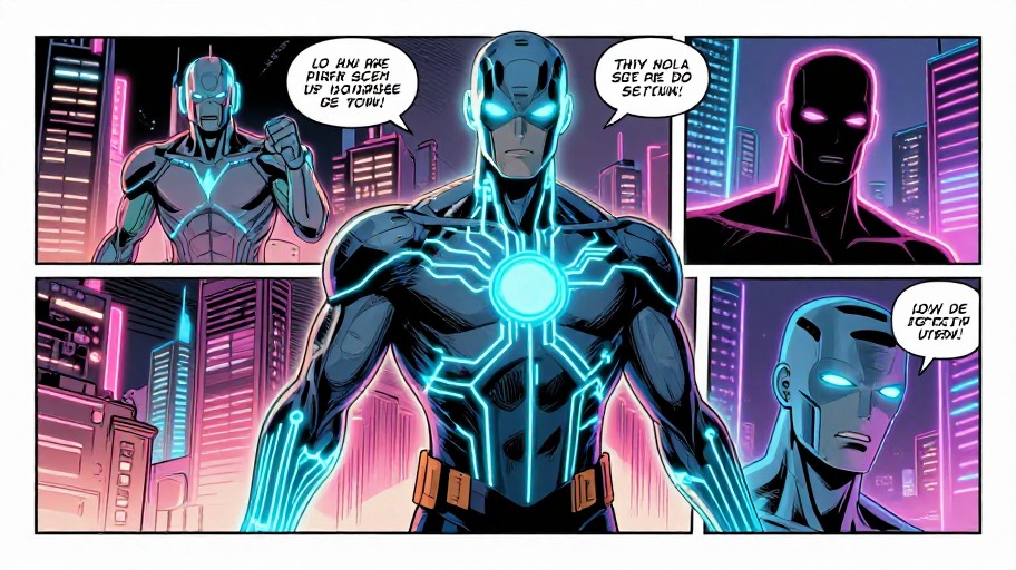 SUPER AI - Modern Comic