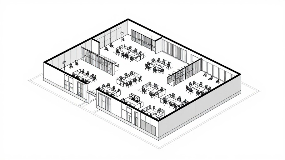 OFFICE SPACE - Modern CAD