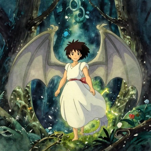 DRAGON WARRIOR - Studio Ghibli